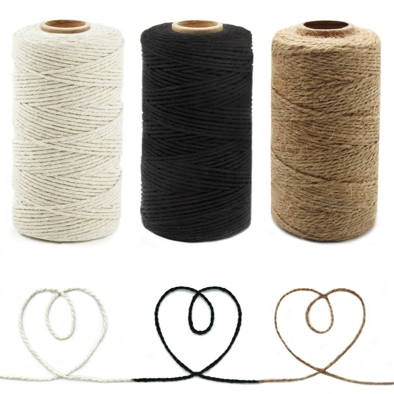 Natural Jute Twine Long Twine For Crafts Gift Wrapping Packing