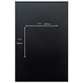 thumbnail image 4 of Allux Series Bjorn Wall Mounted Parcel Box in Black, 4 of 4