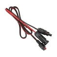 thumbnail image 2 of Solar To 30A Copper Battery Adapter Cable, Heat Resistance Solar Panel Cable Connector  Insulation Low Power Loss 12AWG  for Forklift, 2 of 7