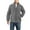 Gray, variant on dGslk Mens Full Zip Fleece Jacket Lightweight Soft Outerwear Stand Collar Long Sleeve Warm Casual Coat for Everyday Wear Beige L