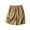 Khaki, variant on cfhntfmh Linen Shorts for Women Cotton Loose High Waisted Casual Shorts Summer Baggy Wide Leg Beach Shorts Loungewear