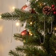 thumbnail image 5 of 150 Pcs Christmas Ornament Hooks for Christmas Tree, Metal Bauble Hanging Wire, Xmas Tree Decoration Hangers, Multi Size Ornament Fasteners, Holiday Decor Suspension Hooks, Bauble Holder Clips, 5 of 7