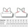 thumbnail image 5 of Bleuet Bleum Racerback Girls Sports Bra Ultra-soft Seamless Reversible Adjustable Girls First & Teen Sports Bra, Sizes 8-22, 1-Pack, 5 of 5