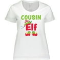 thumbnail image 3 of Inktastic Christmas Cousin Elf Women's Plus Size T-Shirt, 3 of 5