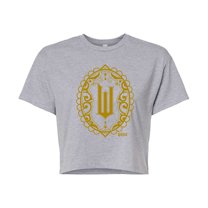 Wicked - Art Deco Logo - Juniors Cropped Graphic T-Shirt
