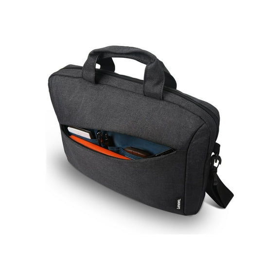 Lenovo Casual Toploader T210 - Notebook carrying case - 15.6" - black - for IdeaPad 1 14; S340-14; ThinkBook 13x G2 IAP; ThinkPad L13 Yoga Gen 3; T14s Gen 3; V15 IML