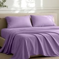 thumbnail image 3 of Bare Home Pillowcase Set - Envelope Closure - Premium 1800 Collection - Double Brushed - Ultra Soft - King Size 20x40, Lavender, 2 Count, 3 of 8