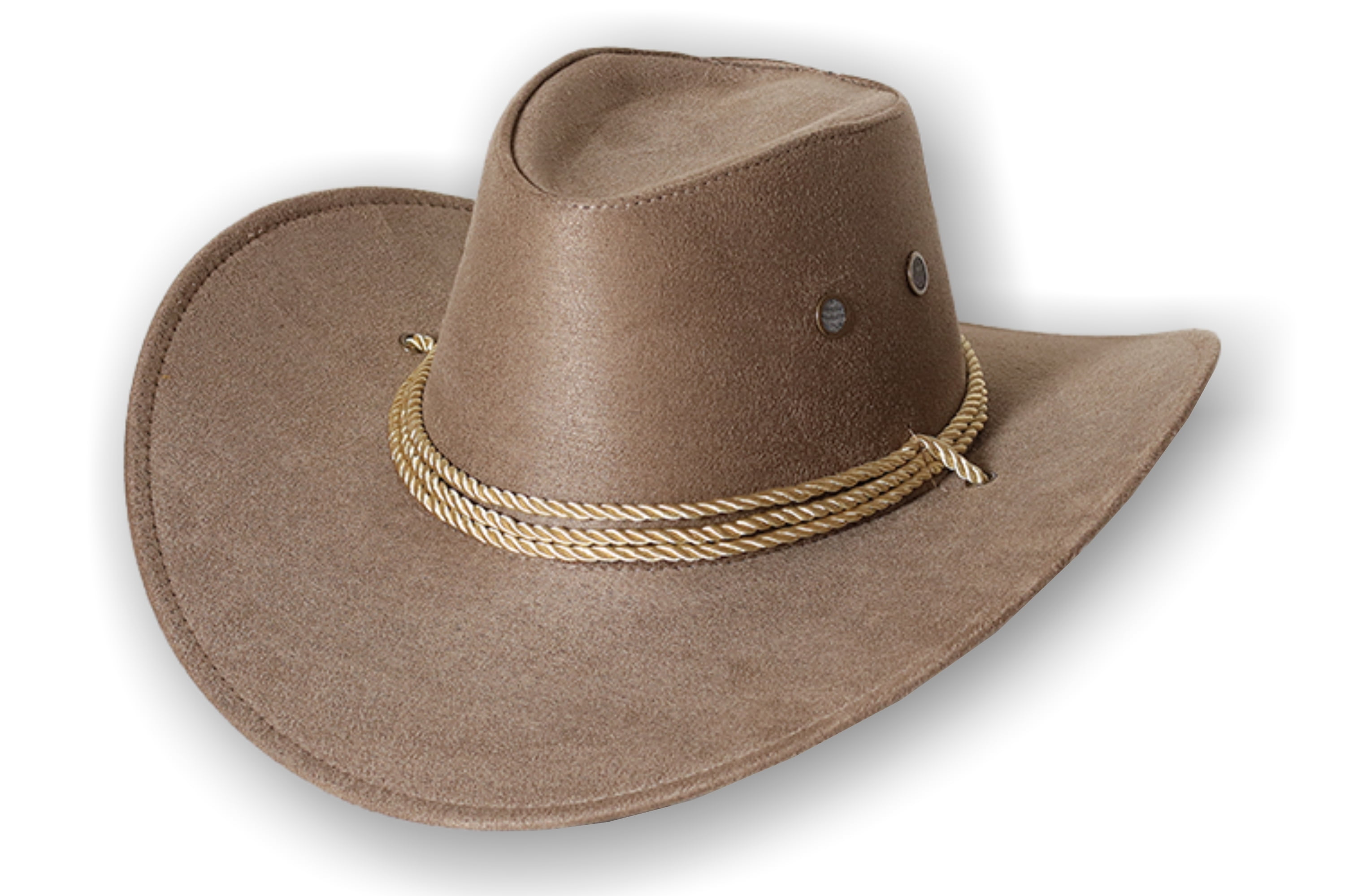 LZLER Men Women Western Cowboy Hat Wide Brim Sunshade Hat Men's Riding