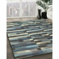 thumbnail image 3 of Ahgly Company Machine Washable Indoor Rectangle Contemporary Iron Gray Area Rugs, 8' x 12', 3 of 7