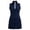 Navy, variant on VBEWZET Half Zip Stand Collar Athletic Dresses for Girls, Sleeveless A-Line Summer Dress for Girls Training Sport Girl Dress Khaki 6-7 Years