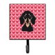 thumbnail image 1 of "Treasures Smooth Black and Tan Dachshund Corazones gancho de pared, pequeño, multicolor" Caroline's Treasures BB5285SH4, 1 of 1
