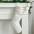 thumbnail image 3 of YAOMOBB Christmas Tree Pendant Embroidered Christmas Stocking Large Capacity Wear Resistant Xmas Hanging Decoration, 3 of 6