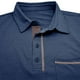 thumbnail image 5 of pstuiky Camisas casuales de manga corta para hombre, Camiseta de manga corta para hombre, estilo informal, lisa, con cuello vuelto, botones y blusa camisas casuales para hombre l, 5 of 5