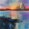 thumbnail image 2 of Bond 12x12 White Modern Wood Framed Museum Art Print Titled - Fresh Mood, 2 of 4