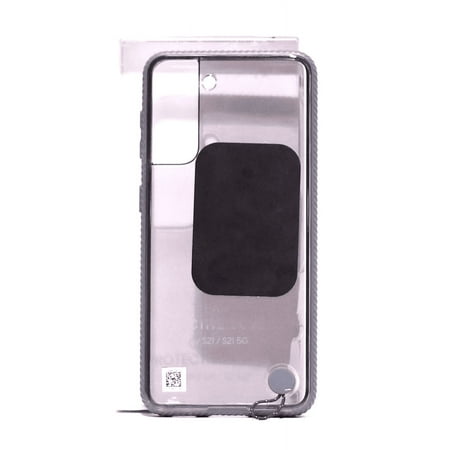 Samsung Clear Protective Cover EF-GG991 - Back cover for cell phone - black - for Galaxy S21 5G