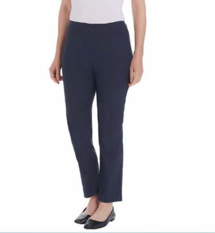Hilary Radley Ladies EcoCosy Pull-On Ankle Built-in Tummy Control Pant ...