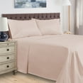 thumbnail image 2 of Superior 4-Count 400 Thread Count Pink Egyptian Cotton Sheet Set, California King, 2 of 8