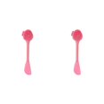 thumbnail image 1 of Seitruly Cepillo de limpieza facial Cepillo de masaje facial de silicona Limpiador facial exfoliante, doble cabezal, rosa Rosado Forma de cuchillo de 2 cabezas 2piezas Seitruly CBP068514, 1 of 6