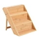 thumbnail image 2 of Estante de especias de madera Estante de almacenamiento de pimienta Ahorro de espacio Soporte de de bambú Organizador de SM SunniMix Especiero, 2 of 8
