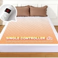 thumbnail image 2 of SERWALL Electric Mattress Pad, Heated Mattress Pad w/ Dual Heating Zone Safe Auto Shut off, Full, 2 of 7