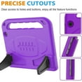 thumbnail image 6 of SUPNICE Kids Case for Fire HD 10 & Fire HD 10 Plus Tablet (13th/11th Generation, 2023/2021 Release), with Screen Protector, Shockproof Handle Stand Kids Case for Amazon Fire HD 10 Tablet,Purple, 6 of 8