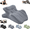 Grey, variant on GASYLL Ergonomic Memory Foam Wedge Pillow, 27° Angled Support Pillow , Multi-Position Lounge Pillow,Waterproof & Portable with Washable Cove