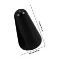 thumbnail image 2 of unbranded 3Ud Tapas De Perilla Metálica Para Guitarra Eléctrica Color Negro Accesorios Duraderos, 2 of 8