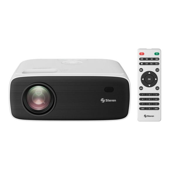 Proyector multimedia Full HD de 9 650 lm (250 ANSI lm) con Bluetooth blanco