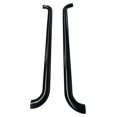 thumbnail image 2 of TrailFX Nerf Bar A1003B TFX 4 Oval Tube Side Steps; With Step Pads; 4 Inch Oval Bent; Titanium Black; Mild Steel; With Welded End Caps; Rocker Panel Mount, 2 of 4
