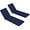 Navy Blue, variant on XgoodX Outdoor Chaise Lounge Cushions Set of 2, 72 x 21 x 3 in Patio Recliner Chair Pads, Fade-Resistant Sun Lounger Cushions with Removable Covers for Poolside, Deck, Lawn, or Beach Chairs，Gray