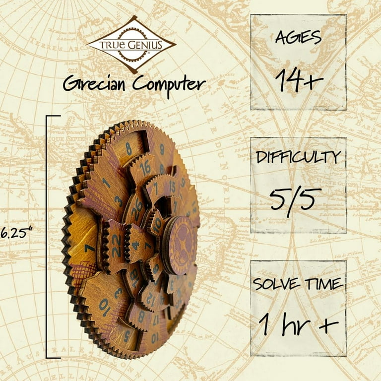 Pure Genius Acorn Brainteaser Puzzle - Wooden Assembly Puzzle, Desk Decor For Adults & Kids