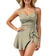 thumbnail image 2 of Traje de baño de control para mujer, traje de baño modesto, traje de baño conservador, falda de traje de baño de nailon para mujer, 2 of 7