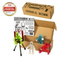 thumbnail image 2 of Zing Stikbot - 4 Clear Pack with Tripod, 2 of 6