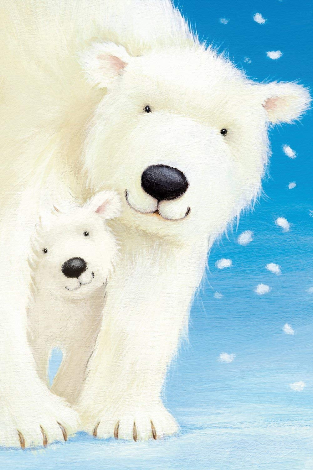 fluffy polar bear