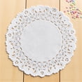 thumbnail image 5 of The Baker Celebrations 4 Inch White Paper Doilies – Small Round Lace Doily for Dessert Tables,  Gift Wrapping – 200 Count, 5 of 9
