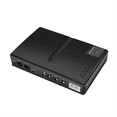 thumbnail image 2 of Alimentation Sans Interruption DC UPS Mini UPS 5V9V12V 36W 10400Mah Routeur Moniteur Optique pour Chat Alimentation de Secours Prise US, 2 of 7