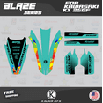 thumbnail image 4 of Kalair GFX Graphics Kit for Kawasaki KX250F (2009-2012) Blaze Series, 4 of 5