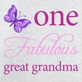 thumbnail image 3 of CafePress - One Fabulous Great Grandma Sweatshirt - Crew Neck Sweatshirt, 3 of 4