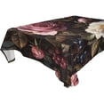 thumbnail image 4 of BZSMCE Square Tablecloth Flower Painting Pattern Tableclothes, 4 of 9