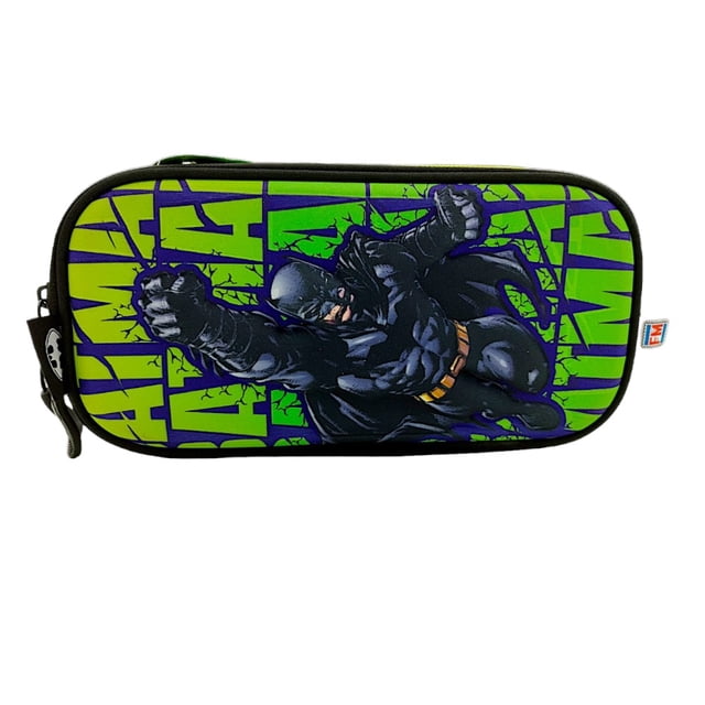 FM Lapicera Estuche Escolar Batman DC 02169