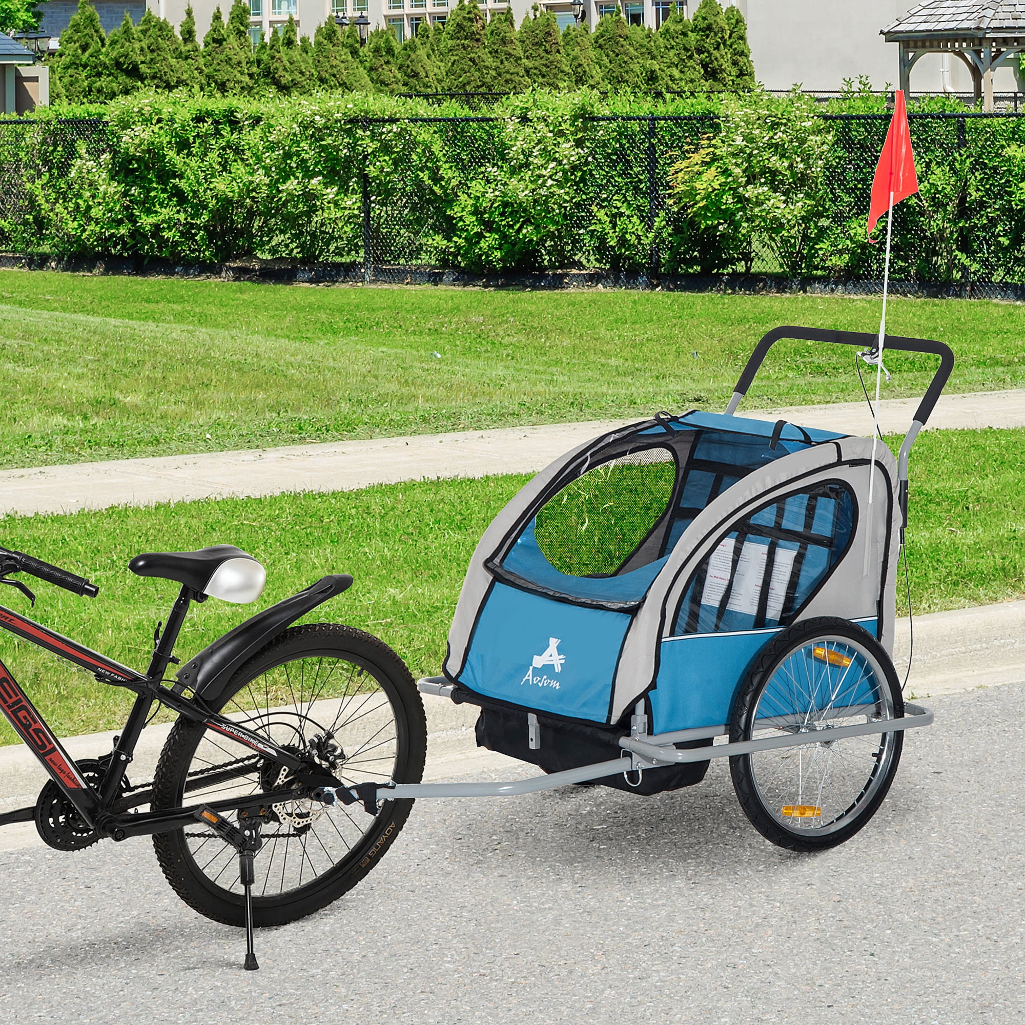 Bicycle carriage for outlet baby