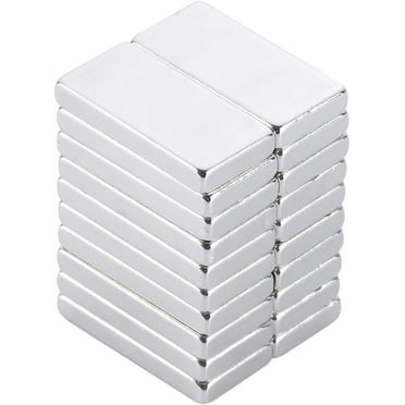 Rectangular Neodymium Magnet, Rare Earth Magnets For Diy Crafts And Home Organization, Industrial Tool Storage,   Strip With High Grade Neodymium, Double-Sided Adhesive