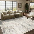 thumbnail image 3 of BERTHMEER 6'x9' Abstract Area Rugs for Living Room Bedroom Dining Room Farmhouse Contemporary Rugs Machine Washable non-slip, Beige, 3 of 5