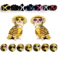 thumbnail image 2 of OULII Goggles For Dogs Sunglasses Triangle Shape Ac White 1Set 5.12X1.97X1.77in Uv Protection, 2 of 8