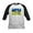 Black/White, variant on CafePress - Distressed, 80S Style, Ukraine, Ghost Of Kyiv, Zel - Kids Cotton Baseball Jersey, 3/4 Sleeve Shirt