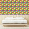 thumbnail image 4 of Ambesonne Rainbow Flowers Peel & Stick Wallpaper for Home, Colorful Gerbera, 13"x72", Earth Yellow and Multicolor, 4 of 6