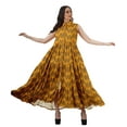 thumbnail image 3 of Moomaya Robe d'Été Sans Manches Chemise à Boutons Tenues Décontractées Femmes Grande Taille, 3 of 4