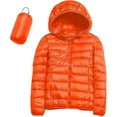 thumbnail image 1 of Veste Légère Décontractée à Capuche pour Femmes, Doudounes Matelassables Ultra Légères avec Sac de Rangement, 1 of 4