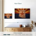 thumbnail image 4 of Elephant Stock State Map Over Arizona Flag Wall Art - Horizontal Canvas Wall Art - Living Room Wall Decor - Flags Canvas - Beige And Brown Decor - 24" x 16", 4 of 8