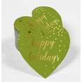 thumbnail image 2 of Inkdotpot Gold Foil Paper Hang Tag Happy Holiday Favor Tag 100 Pieces, 2 of 6